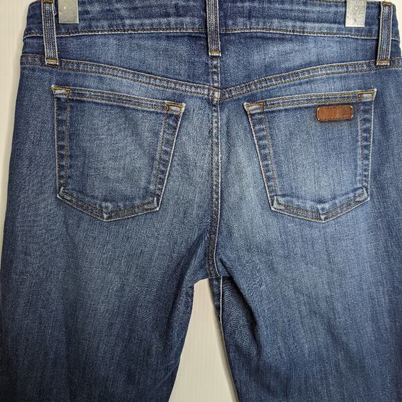 Joe's Jeans Nevaeh Slim Fit Mini Boot Women's Size 28 Distress Wash - Picture 5 of 8